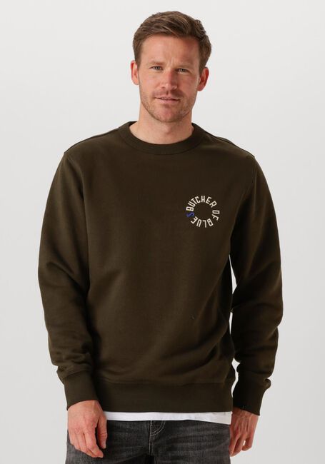 Dunkelgrün BUTCHER OF BLUE Sweatshirt ARMY CIRCLE CREW - large