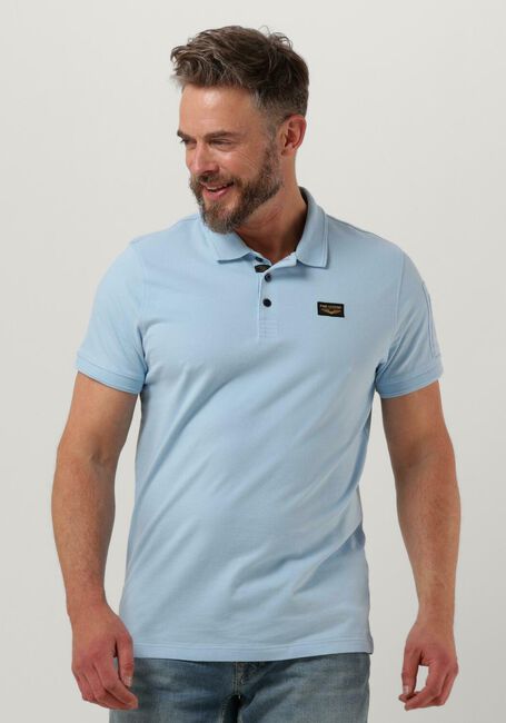 Hellblau PME LEGEND Polo-Shirt SHORT SLEEVE POLO TRACKWAY POLO - large