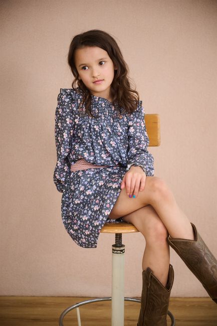 Dunkelgrün NONO Minikleid MAAN AOP WATERCOLOR DRESS - large