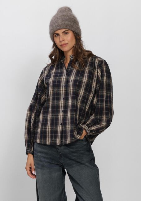 Mehrfarbige/Bunte BY-BAR Blusen JAGGER CHECK BLOUSE - large