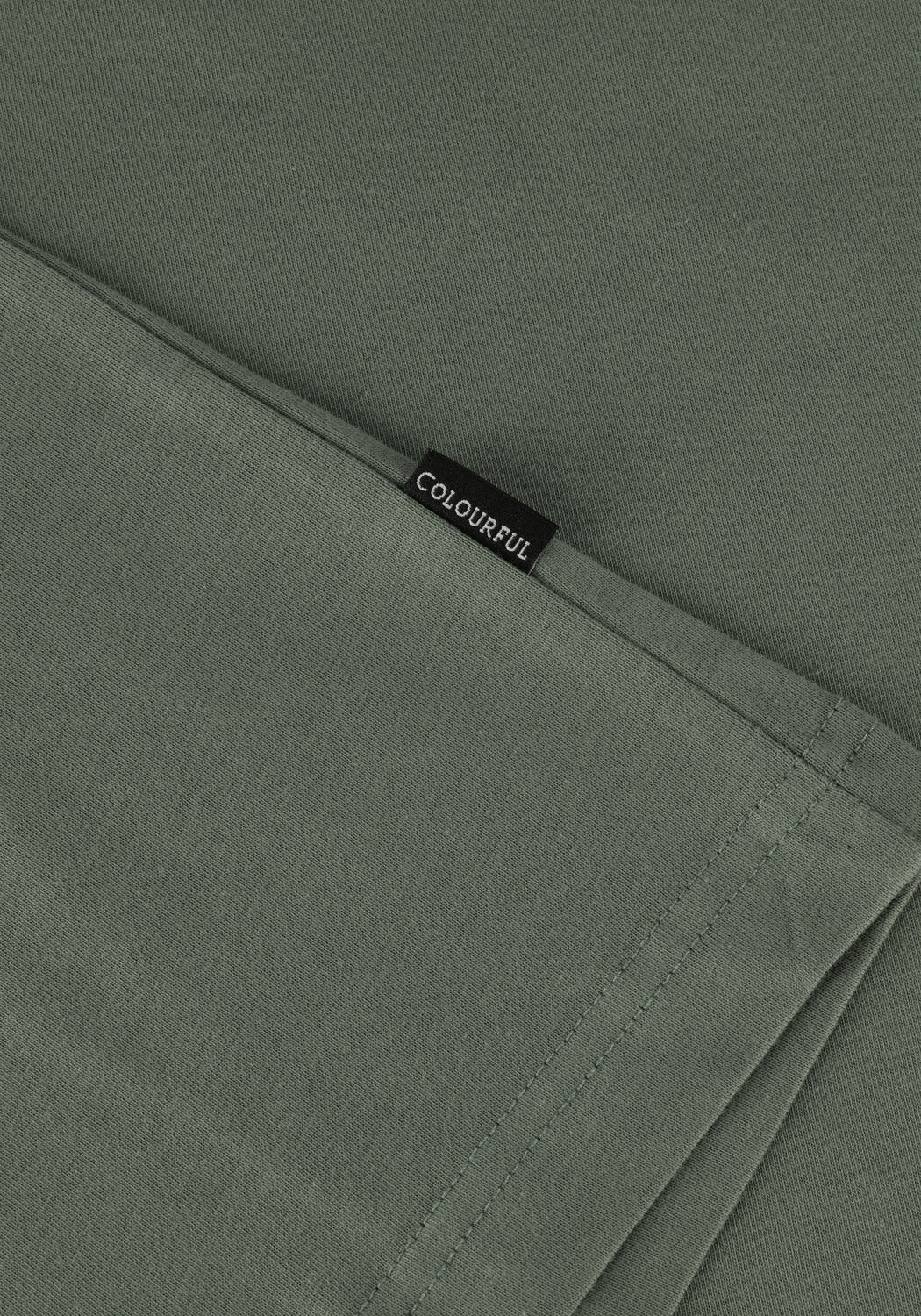 Gr&uuml;ne COLOURFUL REBEL T-shirt L'ISOLA WASHED BASIC TEE - large