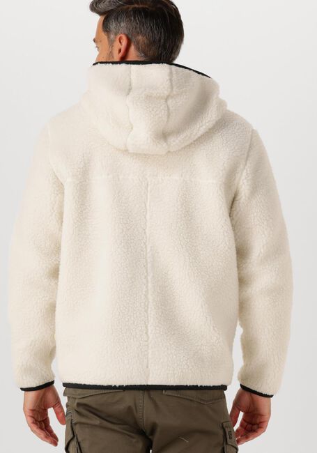 Beige TOMMY JEANS Strickjacke TJM REG BADGE TEDDY - large