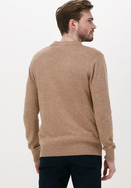 Beige SCOTCH & SODA Pullover 164025 - SPECKLED WOOL-BLEND P - large