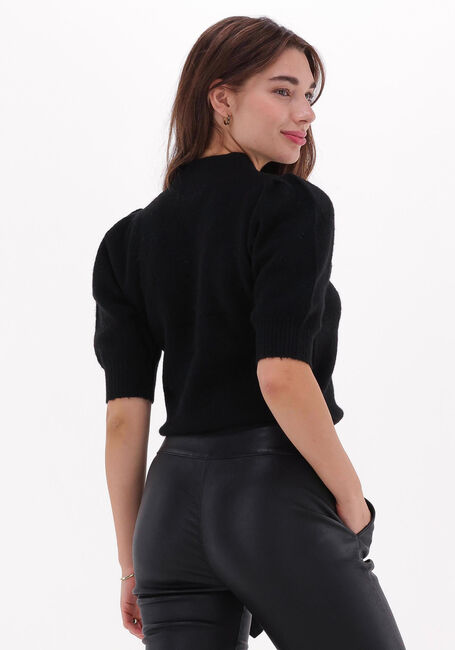 Schwarze NEO NOIR Strickjacke MARS KNIT CARDIGAN - large
