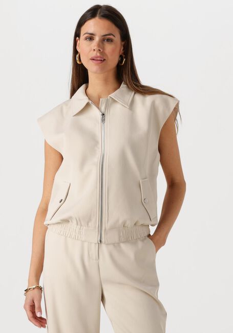 Beige YDENCE Gilet GILET DANIELLE - large