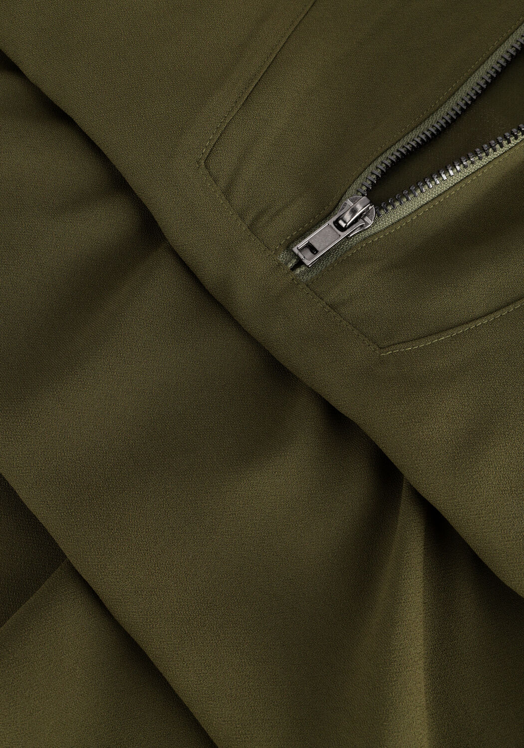 Gr&uuml;ne ANOTHER LABEL Minikleid ROSELYN DRESS L/S - large