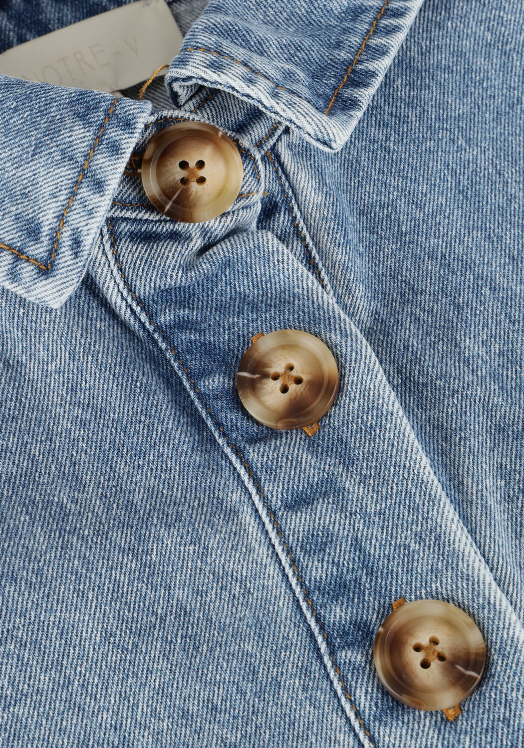 Blaue NOTRE-V Minikleid NV-FAYE - large