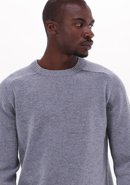 Graue SELECTED HOMME Pullover NEWCOBAN LAMBS WOOL CREW NECK W - large