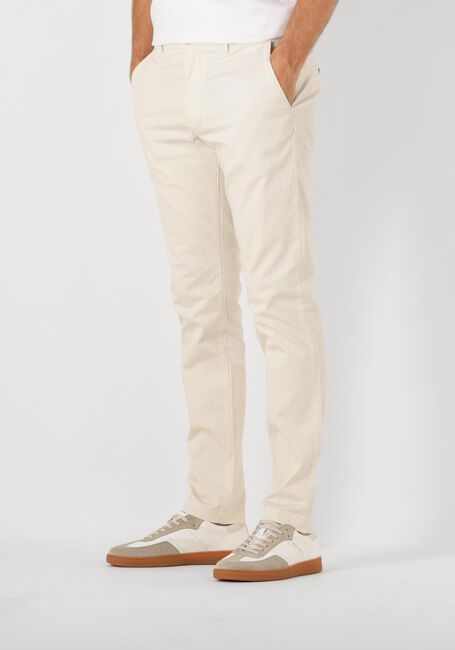 Weiße TOMMY HILFIGER Chino BLEECKER PRINTED STRUCTURE CHINO - large