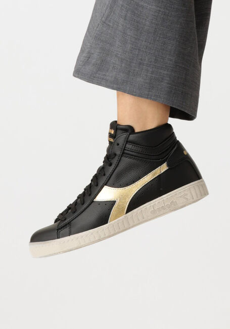 Schwarze DIADORA Sneaker High GAME L HIGH WAXED WN - large