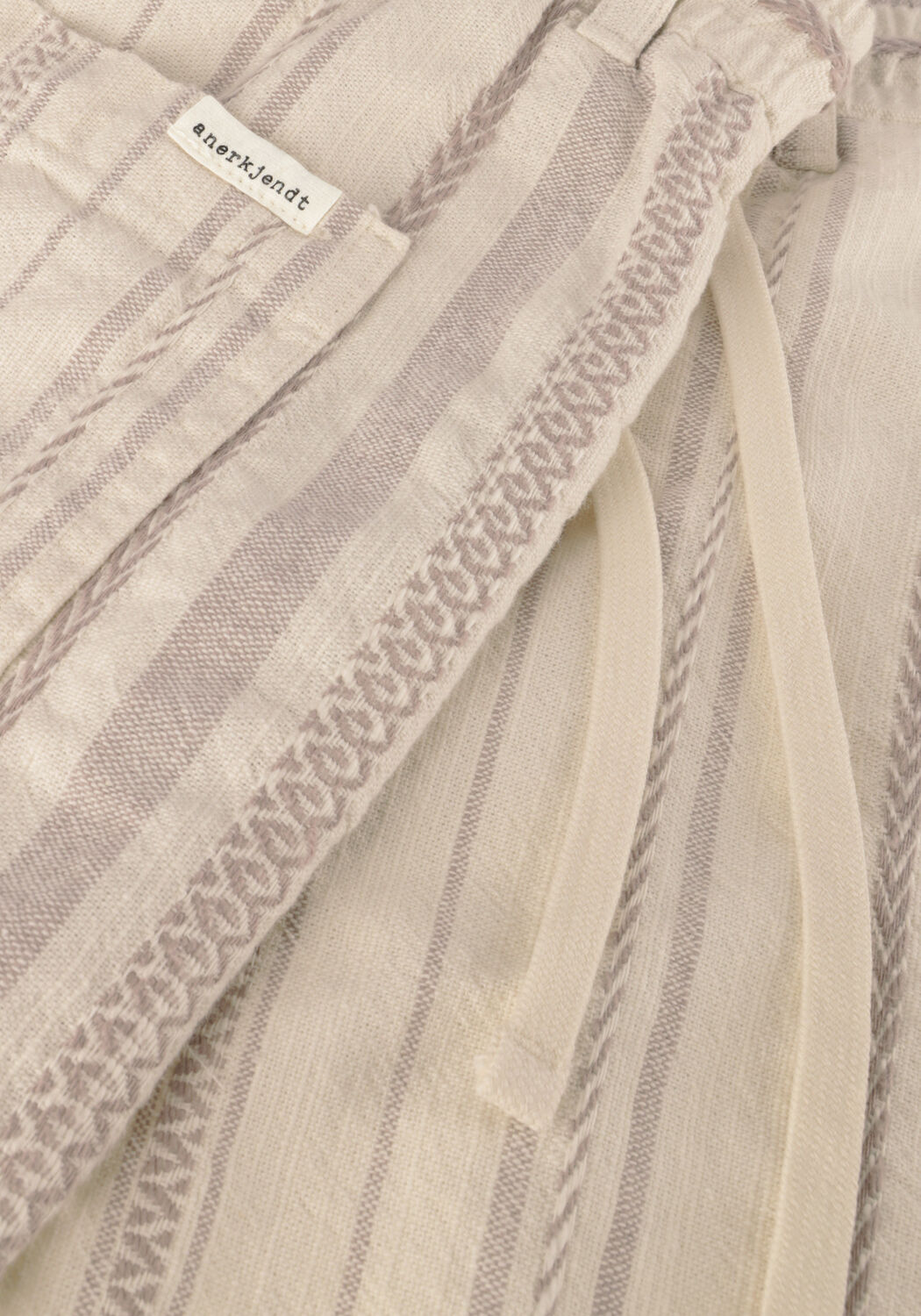 Beige ANERKJENDT Kurze Hose AKLT JAN ELASTIC COTTON SHORTS - large