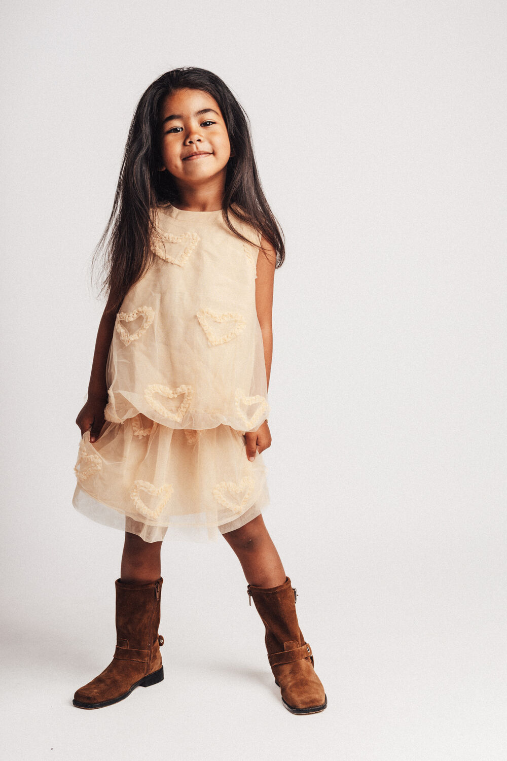 Gelbe BAJE STUDIO Minikleid ISLA - large