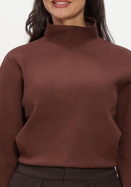 Braune MINUS Pullover MSLUPI HIGH NECK KNIT PULLOVER - large