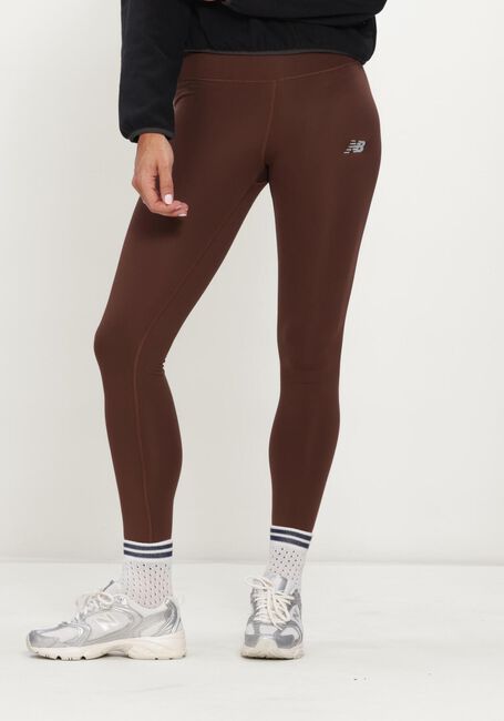 Braune NEW BALANCE Hosen NB HARMONY HIGH RISE LEGGING 2 - large