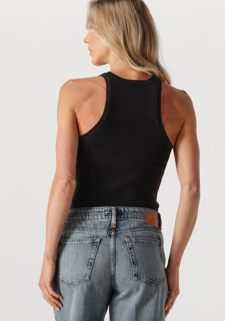 Schwarze NEO NOIR Top WILLY KNITTED TOP - large