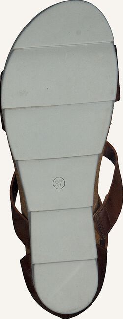 Cognacfarbene OMODA Flache Sandalen 866017 Cognacfarbene OMODA Flache Sandalen 866017 - large