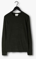 Olive CALVIN KLEIN Sweatshirt SUPERIOR WOOL CREW NECK SWEATER