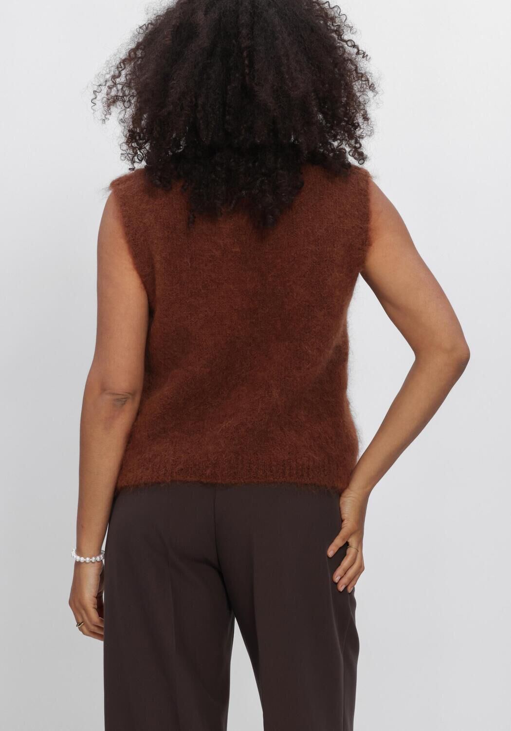 Braune SUMMUM Spencer SPENCER KID MOHAIR KNIT - large