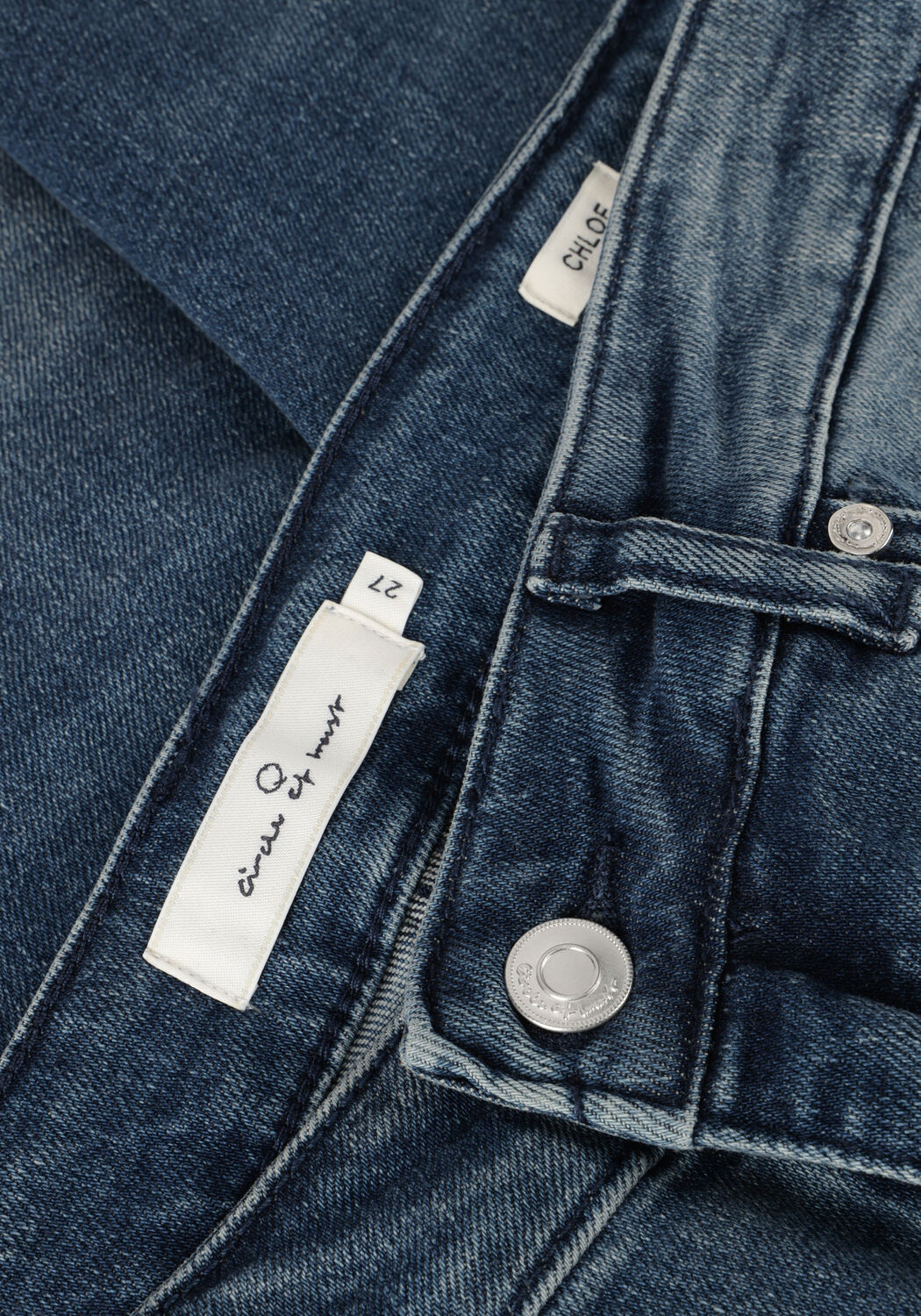 Blaue CIRCLE OF TRUST Mom jeans CHLOE DNM - large