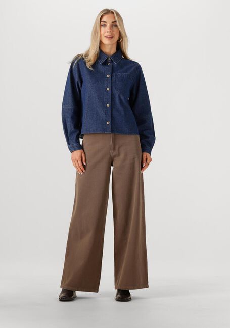 Dunkelblau MODSTRÖM Blusen POSSYMD SHIRT - large