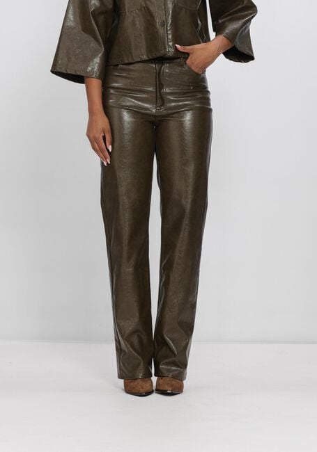 Khaki NUKUS Lange Hosen PATRICIA PANTS PU - large