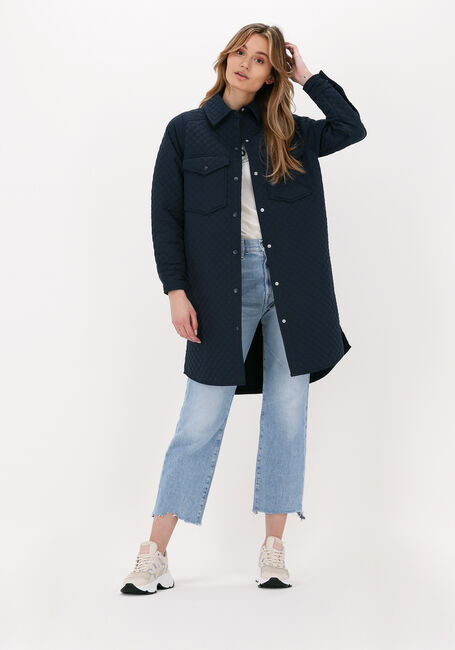 Dunkelblau LEVETE ROOM Wattierte Jack MAGNOLIA 1 JACKET - large