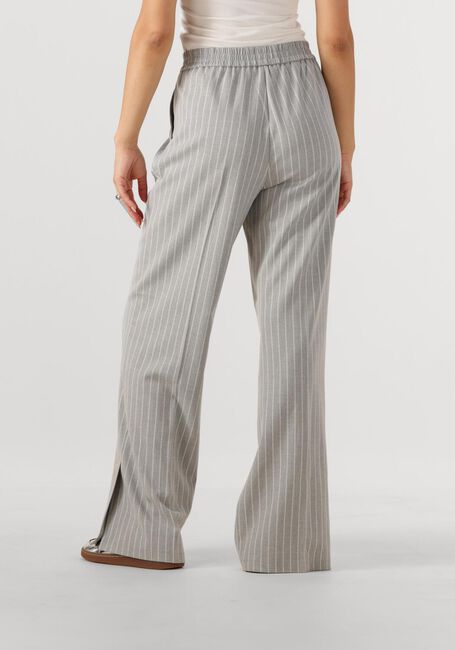 Hellgrau ALIX THE LABEL Weite Hose LADIES WOVEN PINSTRIPE PANTS - large