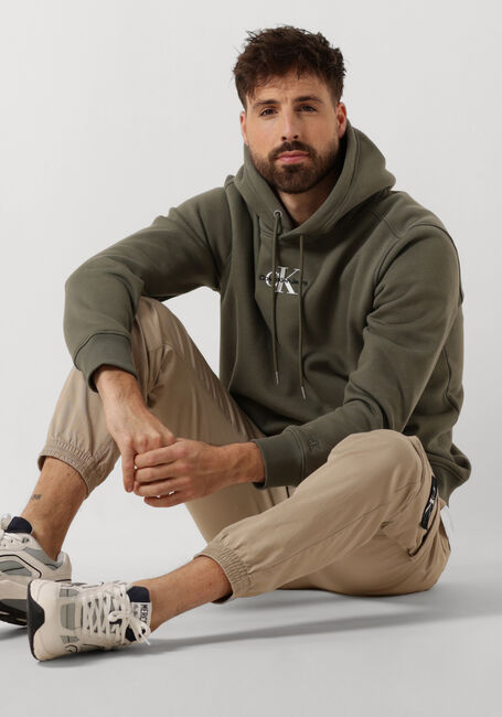 Taupe CALVIN KLEIN Cargohosen SKINNY WASHED CARGO PANT - large