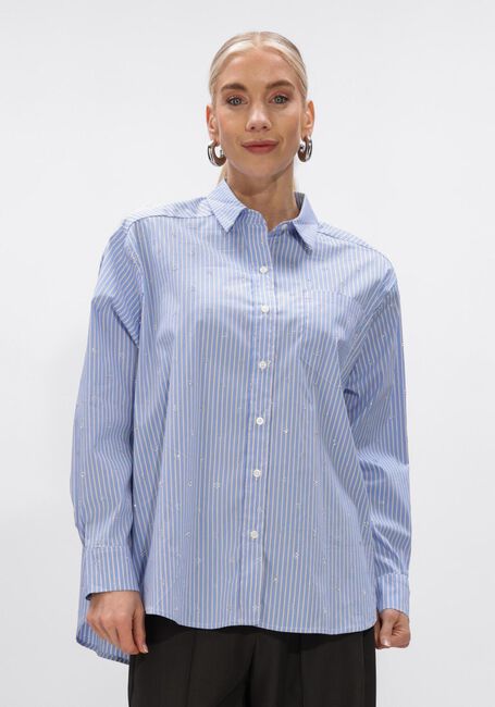 Dunkelblau NEO NOIR Blusen DALMA DECORATION SHIRT - large