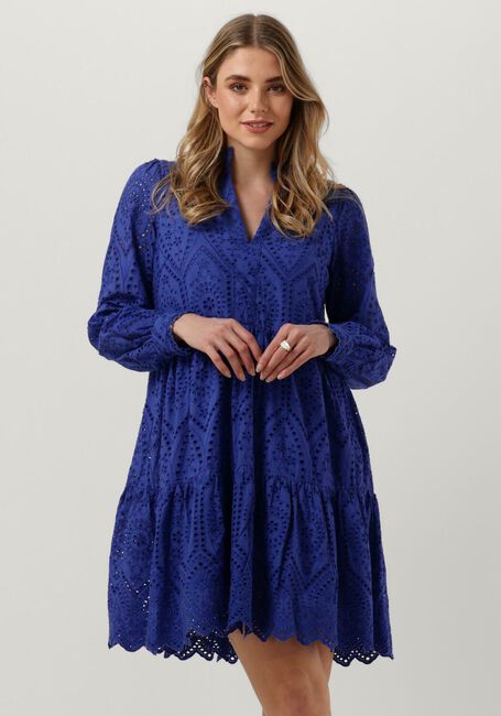 Blaue Y.A.S. Minikleid YASHOLI LS DRESS - large