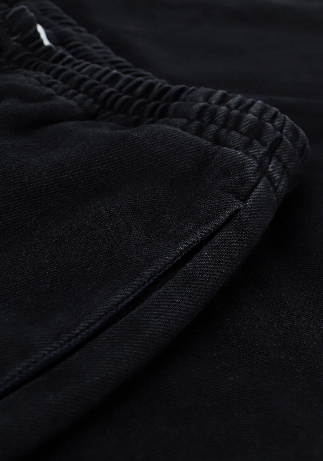 Schwarze SELECTED WOMEN Jogginghose SLFMOLLY HW BLACK WASH DENIM P - large