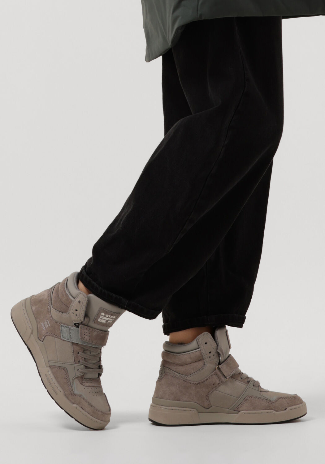 Graue G-STAR RAW Sneaker High ATTACC MID TNL WO - large