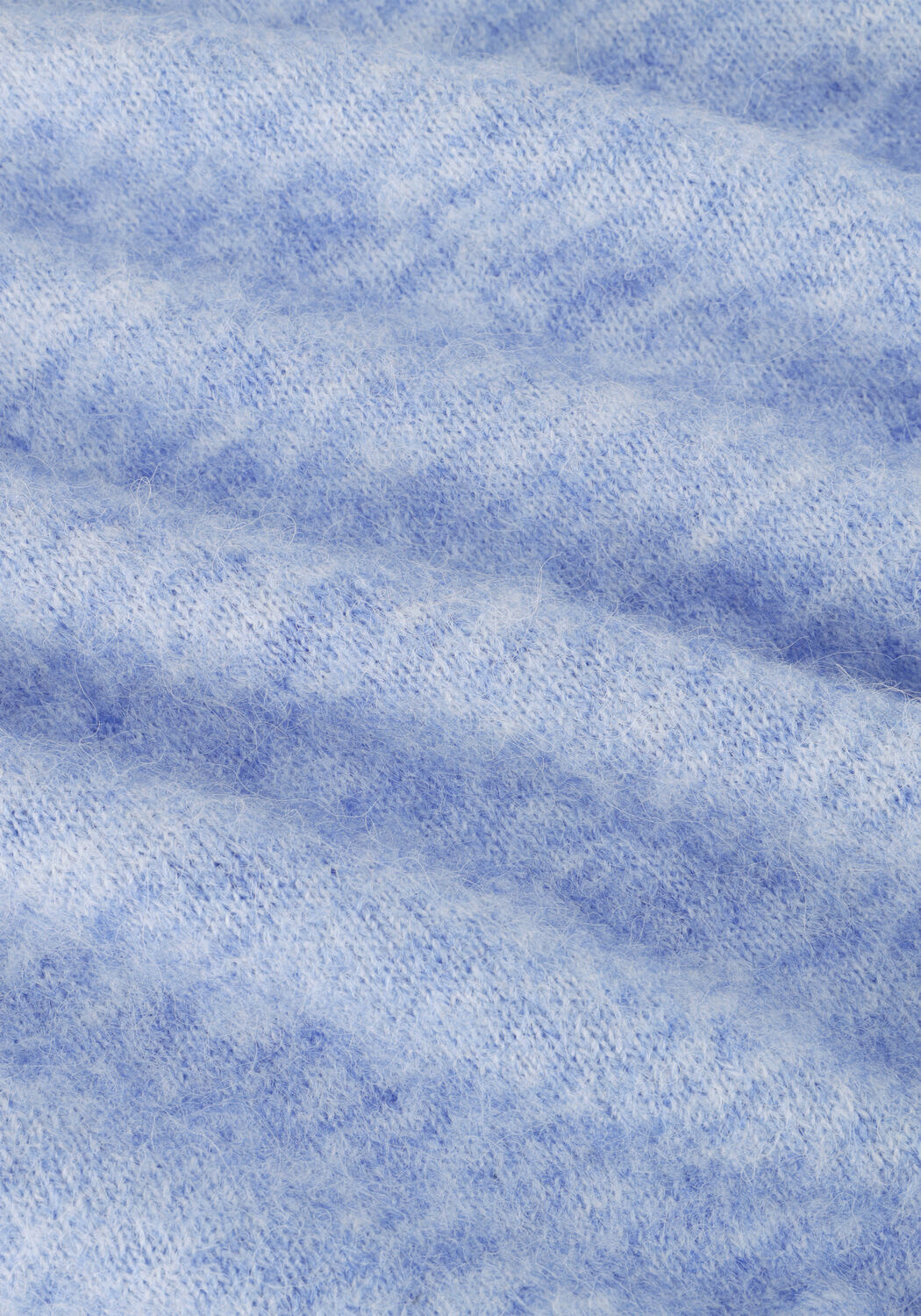 Hellblau SELECTED WOMEN T-shirt SLFMALINE-LILIANA 2/4 KNIT O-NECK - large