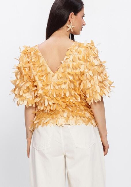 Gelbe AAIKO Blusen ANGELINA PES 526 - large