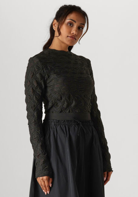 Schwarze SUMMUM Tops & T-shirts TOP SPIDER MESH - large
