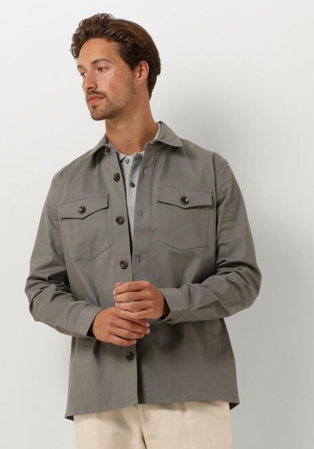 Grüne PROFUOMO Overshirt OVERSHIRT BASIC - large