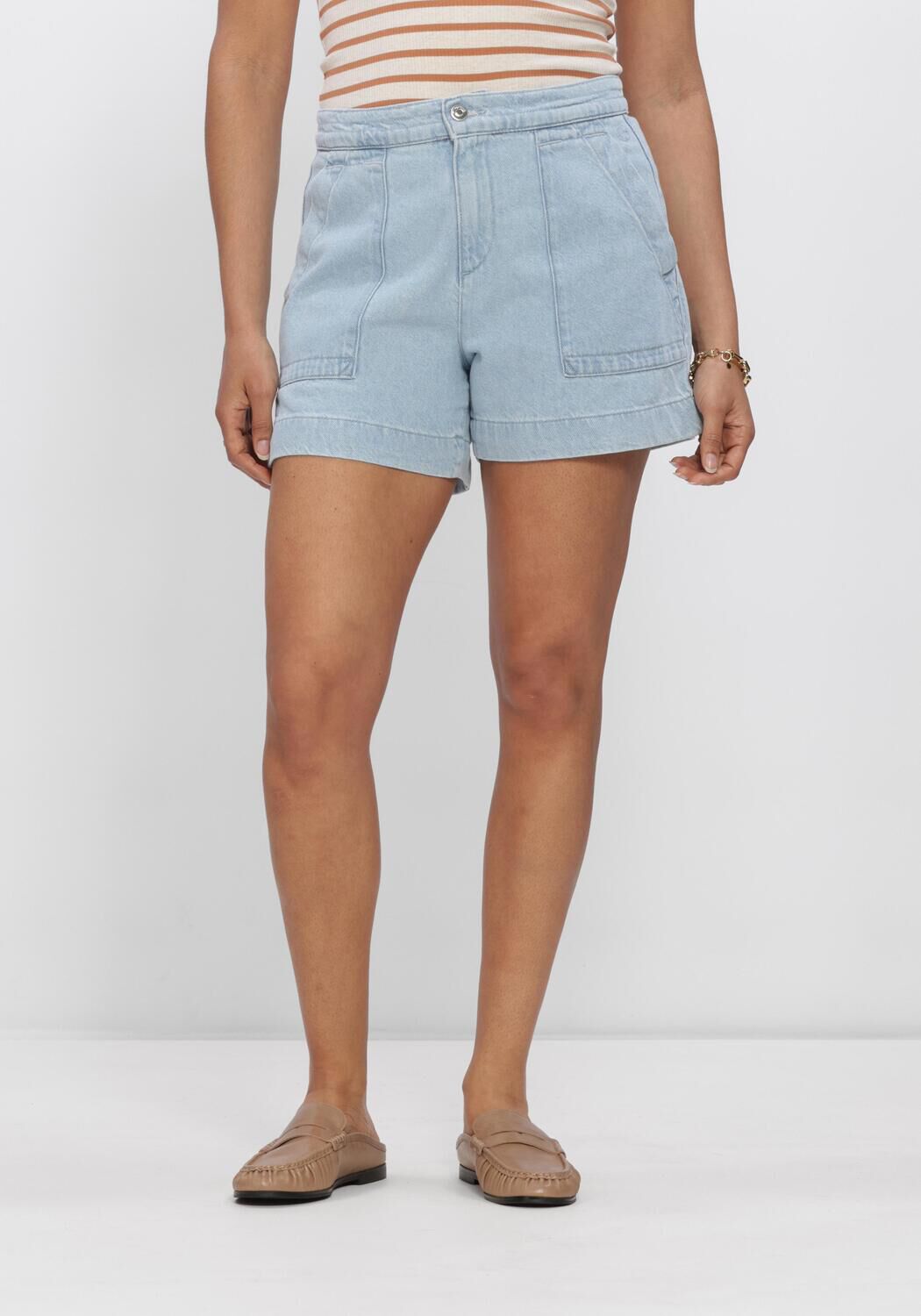 Blaue CIRCLE OF TRUST Kurze Hose RIVER SHORT - large