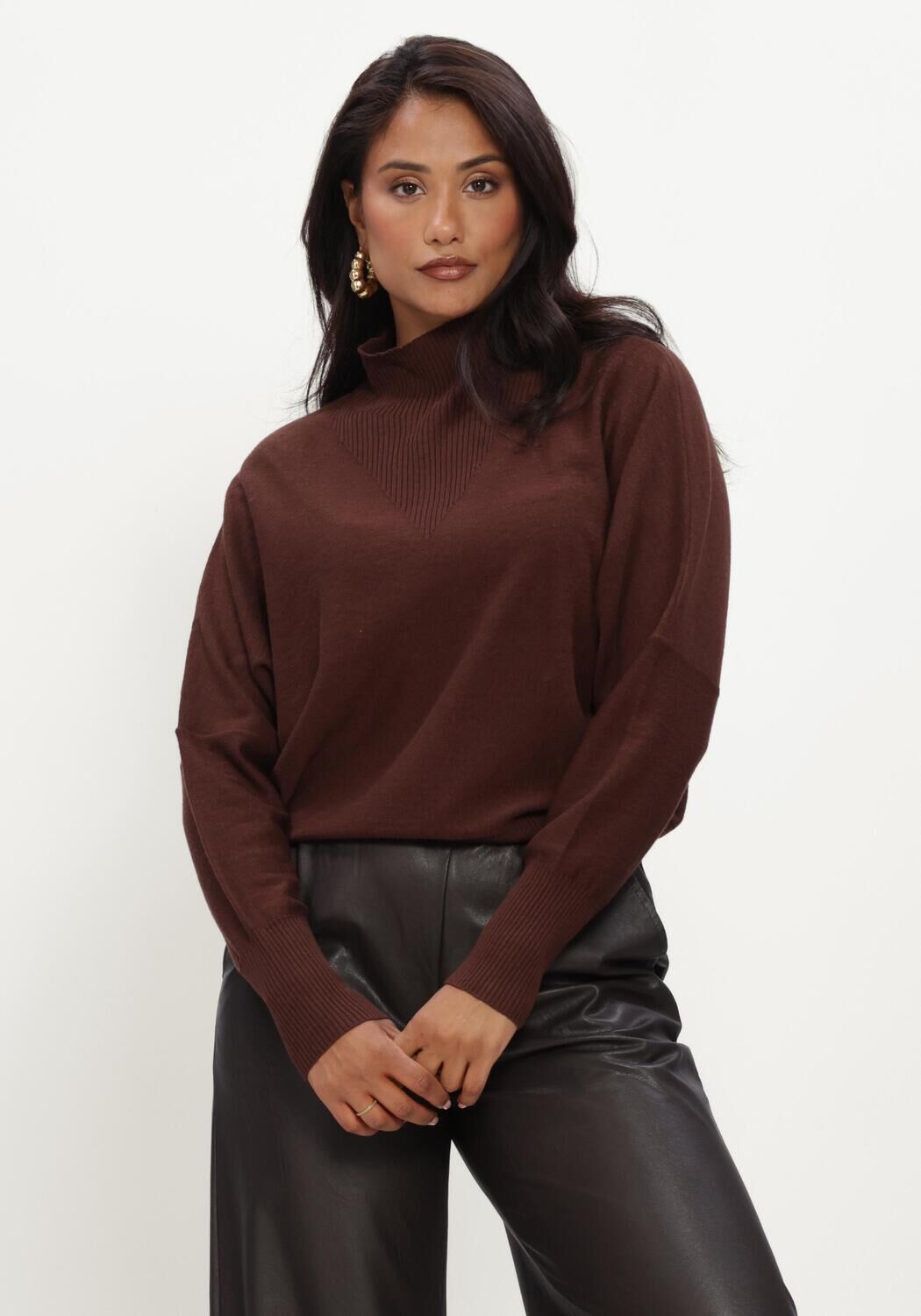 Braune CAROLINE BISS Pullover 4241 - large
