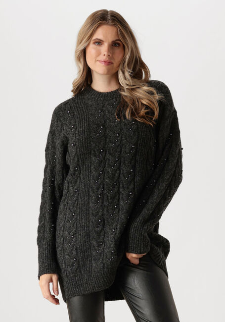 Graue DANTE6 Strickjacke CROFT PEARL SWEATER - large