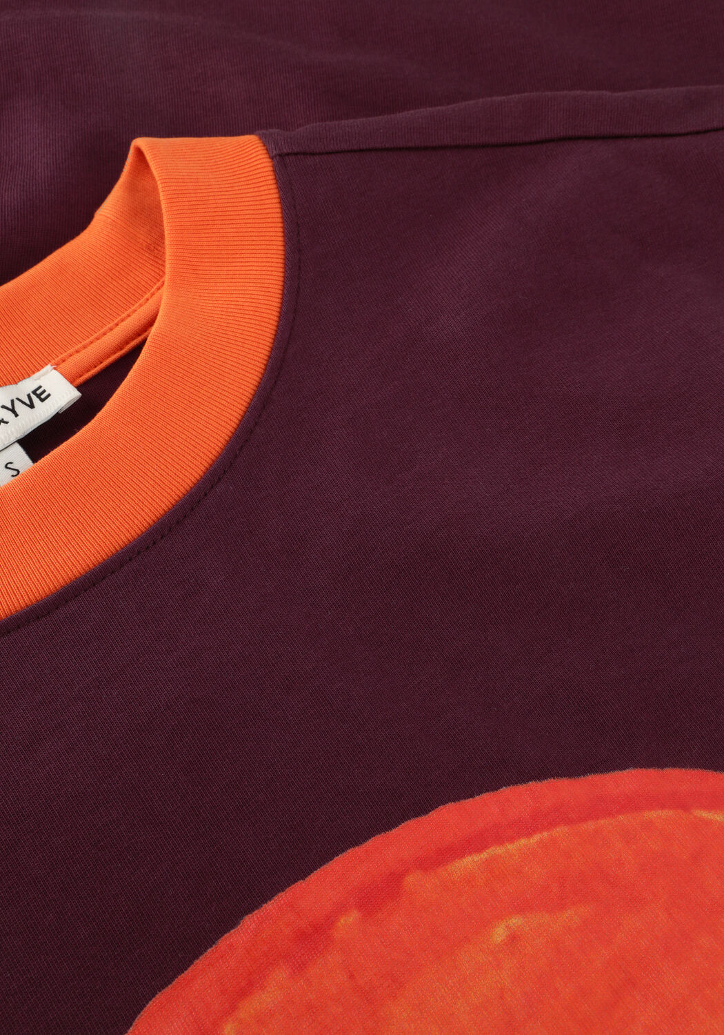 Bordeaux HARPER & YVE T-shirt CLUBCORAZON-SS - large