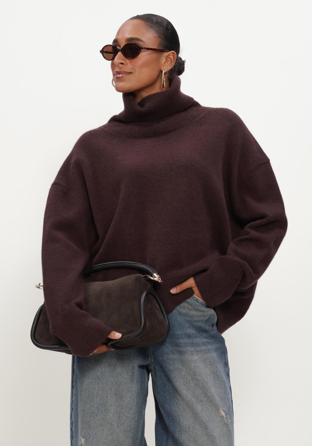 Bordeaux BOII STUDIOS Pullover OLGA - large