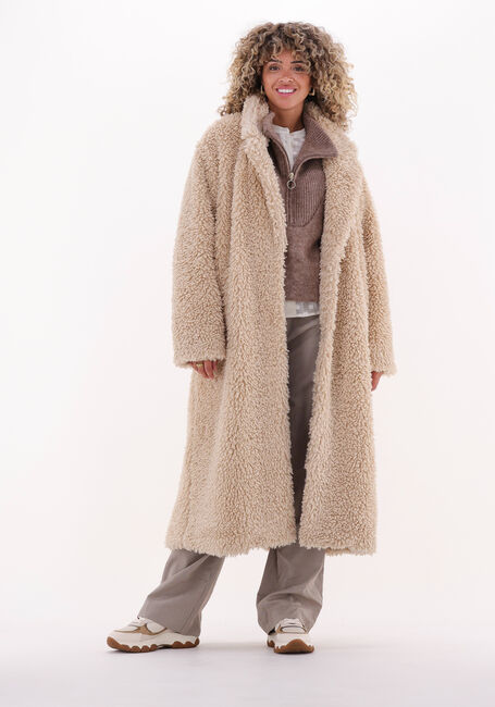 Beige SUMMUM Teddy-Jacke COAT TEDDY - large