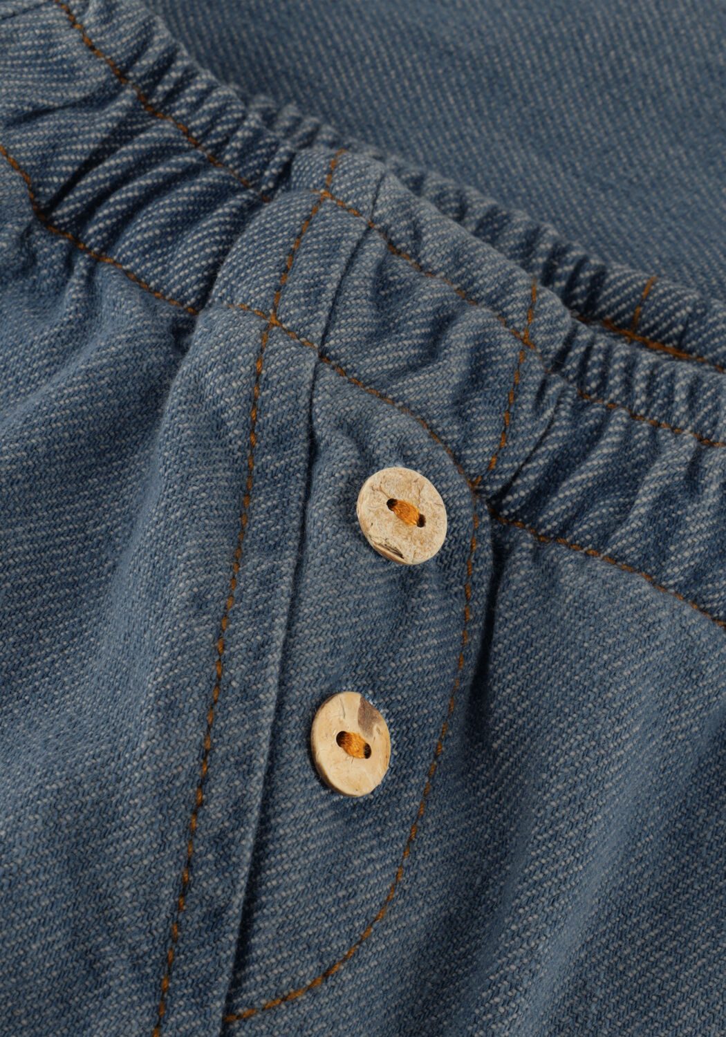 Blaue PLAY UP Kurze Hose DENIM SHORTS - large