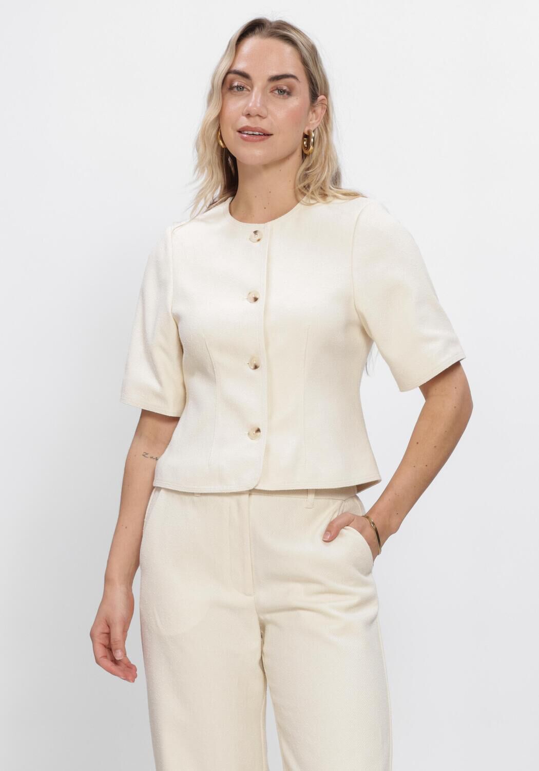 Beige MODSTR&Ouml;M Hosen VESMD PANTS - large