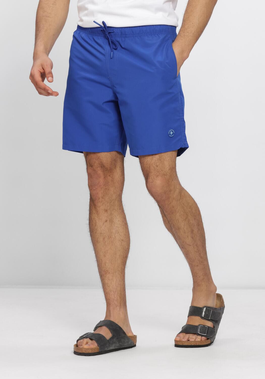 Blaue SHIWI Badehosen MEN MIKE SWIM SHORTS 7 INCH SOLID - large