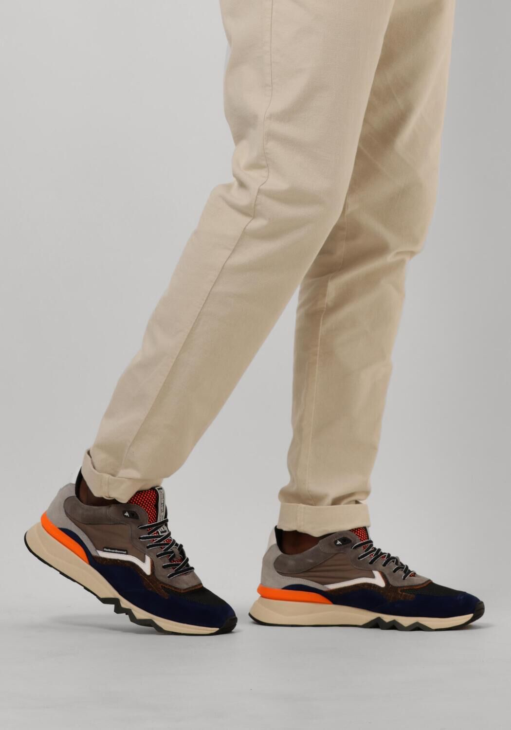 Orangene FLORIS VAN BOMMEL Sneaker Low SFM-10178 DE ZAGER - large
