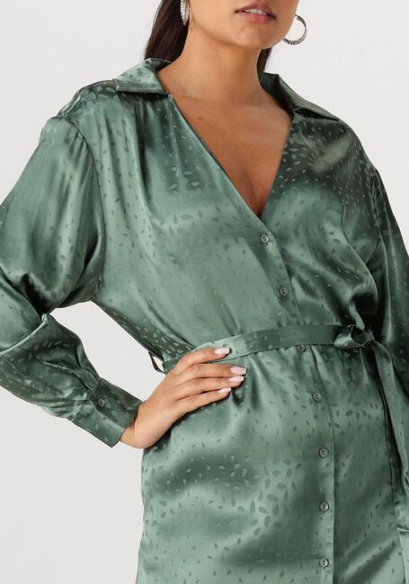 Grüne ANOTHER LABEL Midikleid NOEL DRESS L/S - large