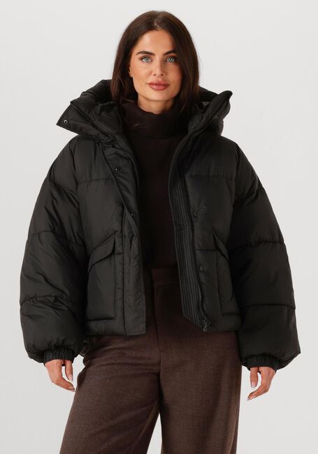 Schwarze NOTRE-V Wattierte Jack NV-GERTY - large