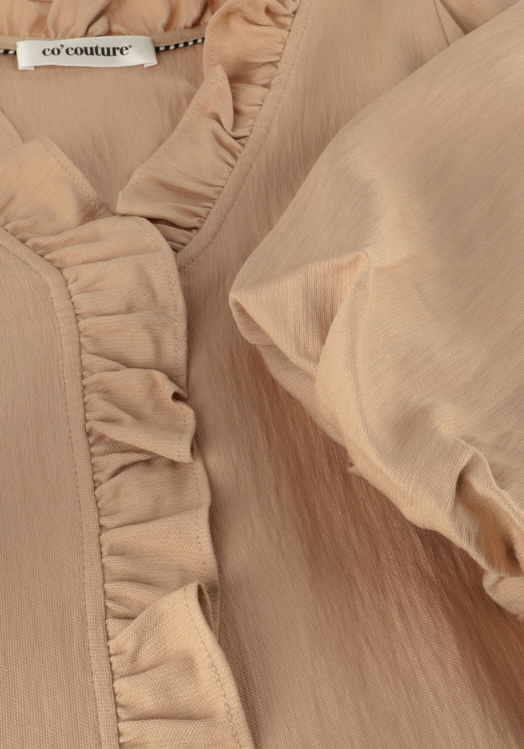 Ecru CO'COUTURE Blusen SUADA PUFF SS BLOUSE - large