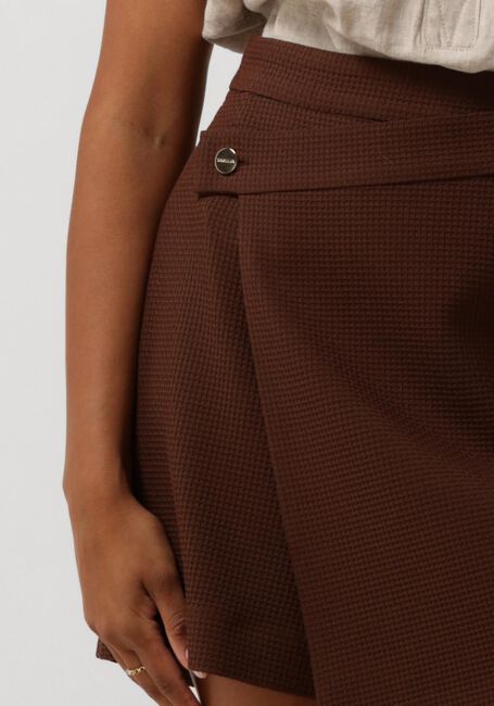 Braune VANILIA Kurze Hose WAFEL CLEAN SKORT - large